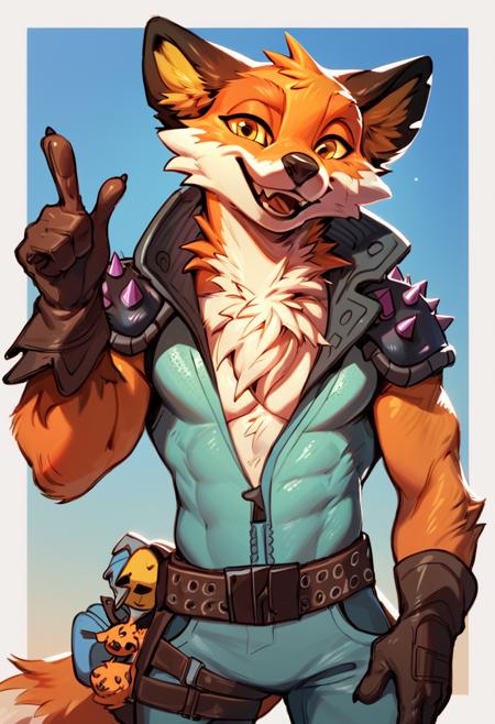Fennix (Fortnite) | Агент Фокс (Фортнайт) [Pony]版本V1 (ID: 732419)