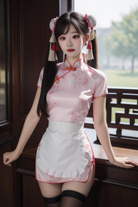一件简单的小旗袍 a simple short qipao