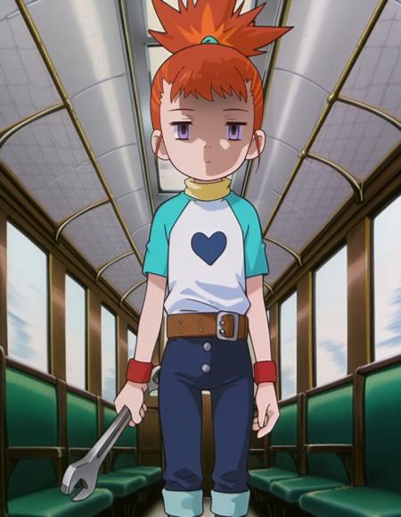 Mind Controlled Rika Nonaka/Makino Ruki from Digimon.