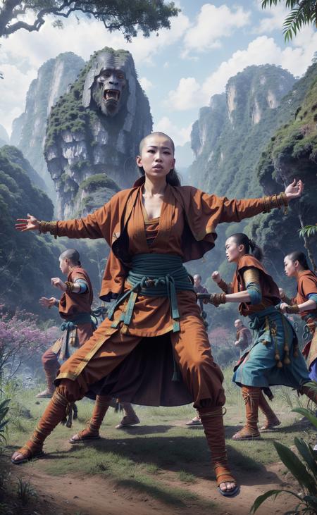 Long-Tchi - Oriental fantasy people by Paradigme