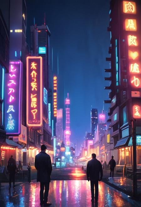 PONY XL  & 1.5 NeonDark-Backgrounds