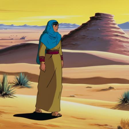 Essenz - Nausicaä Of The Valley Of The Wind Anime Screencap [Ghibli - Hayao Myazaki] (Style LoRa for SDXL 1.0)