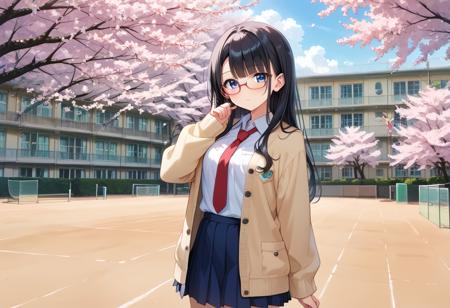 学校の校庭 School grounds PONY