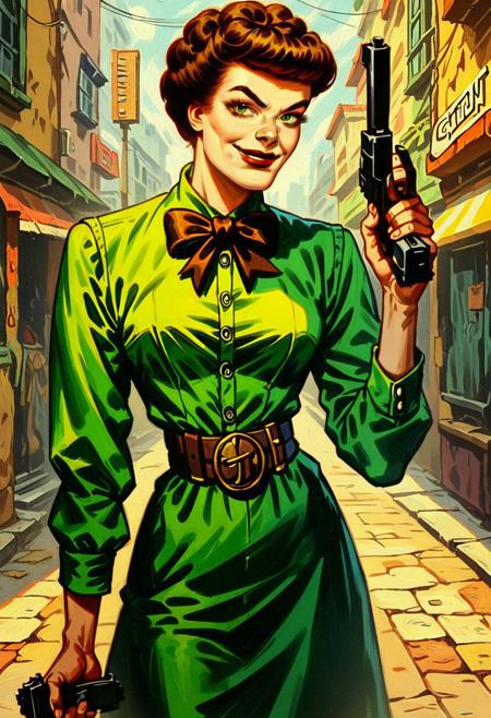 Valerie Vaughn - Lady Danger (Sensation Comics, DC)版本V1 (ID: 973560)