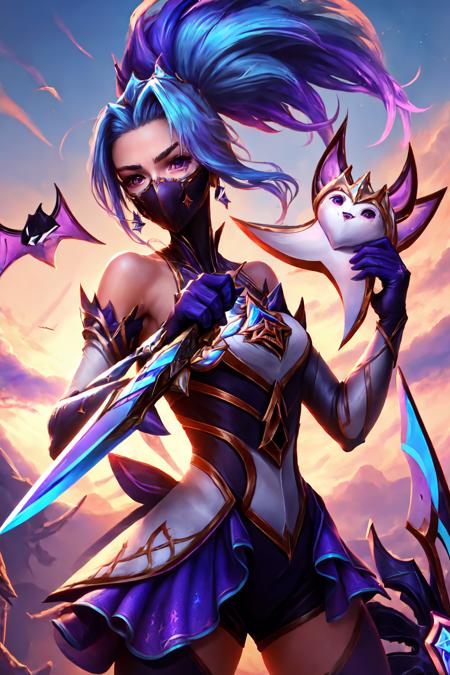 Star Guardian Akali from League of Legends