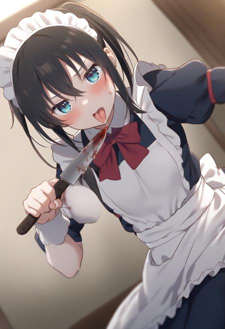 licking knife / ナイフ舐め / 刃物舐め