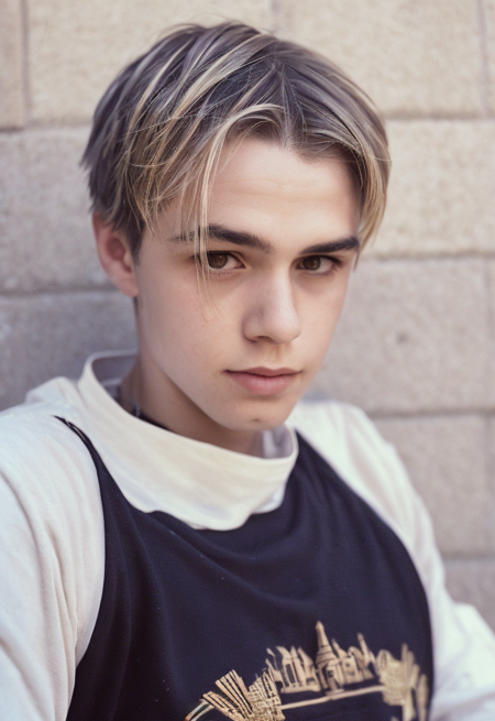 Model Young man