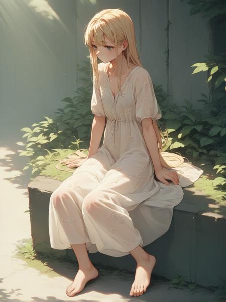 Linen dress