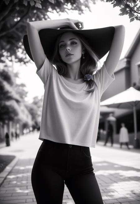 Monochrome portraiture