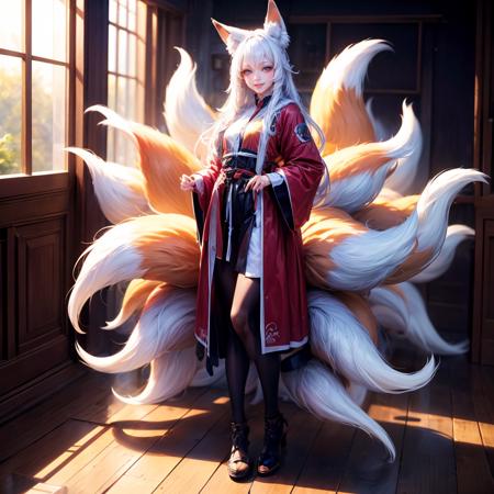九尾狐女孩 Nine tailed Fox Girl版本v1.0 (ID: 291175)