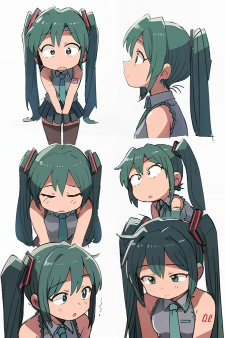 chibi comic style Q版小漫画