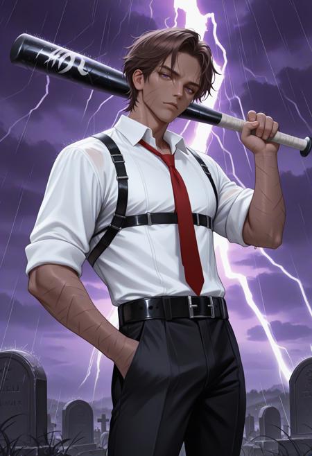 [IllustriousXL v0.1] Heathcliff | Limbus Company版本v1.0 (ID: 1218653)