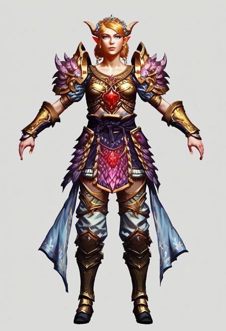 APose, A-Pose, full body