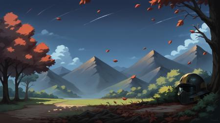 Helmet on the ground (PonyXL)