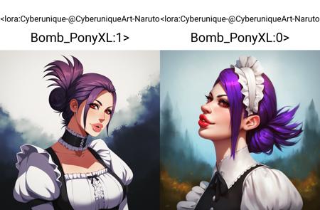 Cyberunique | @CyberuniqueArt | Naruto Bomb - PonyXL