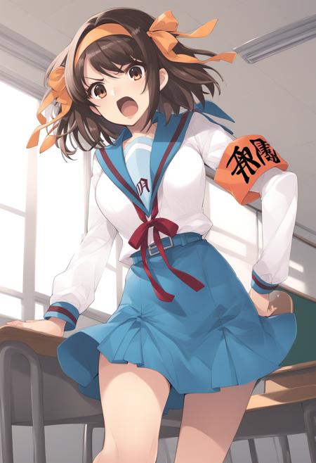 涼宮 ハルヒ ponyDiffusion版 (涼宮ハルヒの憂鬱) / Suzumiya Haruhi (The Melancholy of Haruhi Suzumiya)