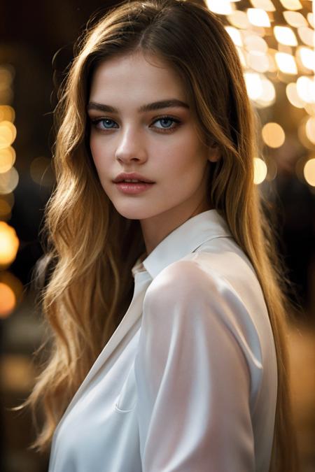 Young Natalia Vodianova: Russian model