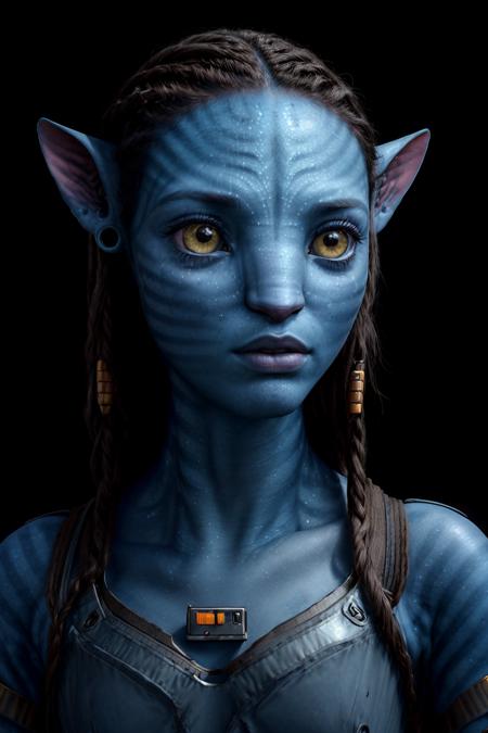 Neytiri te Tskaha Mo'at'ite / Na'vi girl / Avatar alien girl