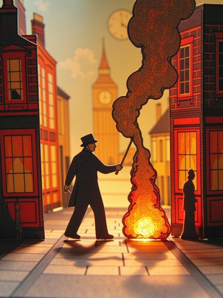 Wizard's Paper Model Universe