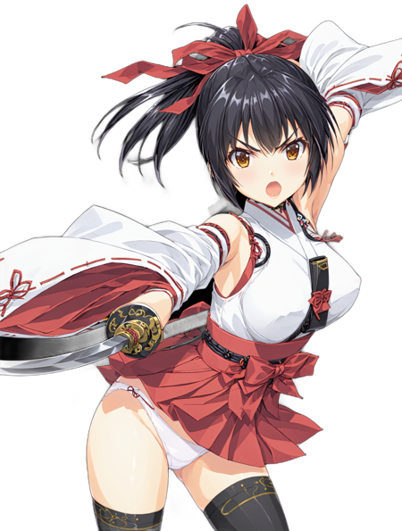 Koyori Amamiya from (Divine Miko Koyori)