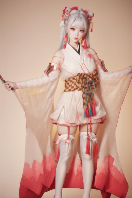 【Realistic & Anime】game--BuZhiHuo - cosplay / 阴阳师- 不知火 cosplay