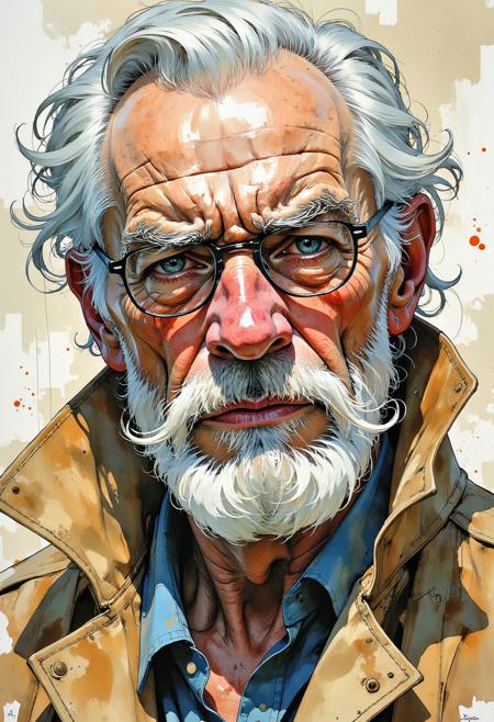 Watercolor painting