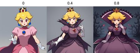Shadow Queen Peach - Mario Series