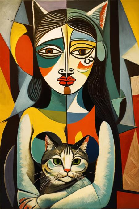 style of Pablo Picasso 296