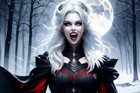 Female Vampire Style | Pony / SD1.5