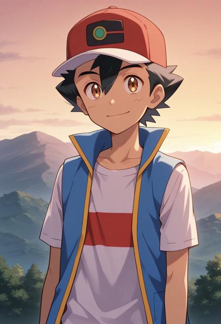 Ash Ketchum - Pokemon Journeys - Pony + Illustrious