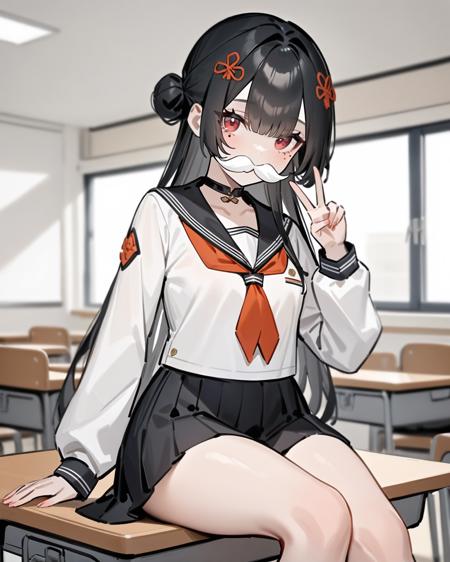 朱鹤/玄铠娘 (尘白禁区)丨Zhuhe/Xuankai(female) (SNOWBREAK: CONTAINMENT ZONE)