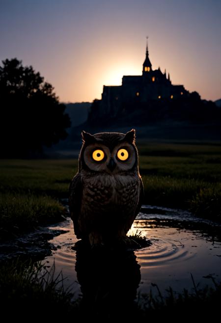 Mont-Saint-Michel, a French monument (PonyXL)