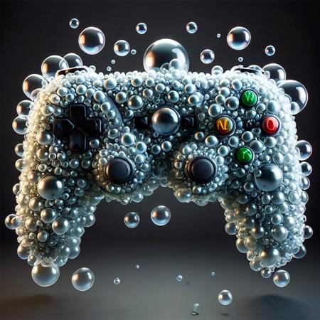 Wow Bubbles - SDXL Style LoRA