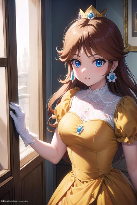 Princess Daisy (デイジー姫) - Super Mario Bros - COMMISSION