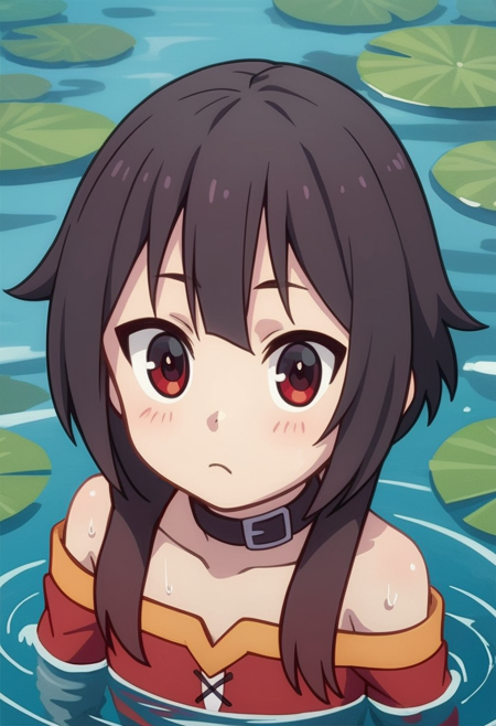 Head out of the water.