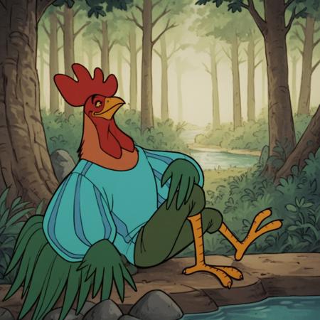 Alan-A-Dale the Rooster  (Robin Hood 1973)