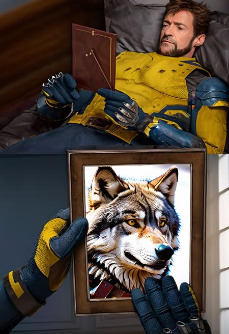 Wolverine Remembers Meme SDXL( Hugh Jackman Edition)版本v1.0 (ID: 698497)