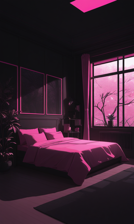 Black & Pink