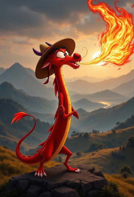 Mushu (Mulan) - Flux