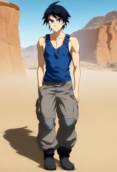 Mikazuki Augus from Gundam