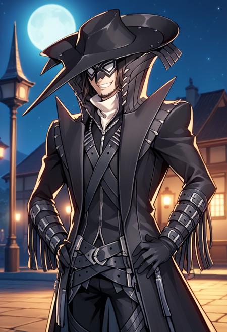 Zenkichi Hasegawa (Persona 5 Strikers) [Pony Diffusion]