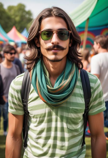 Dynamic Wildcard - hipster man unleashed