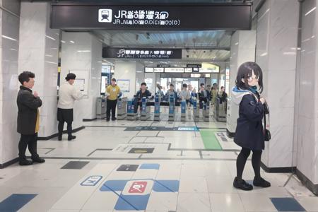 JR大阪駅御堂筋口 Midosuji Exit of JR Osaka Station SD15