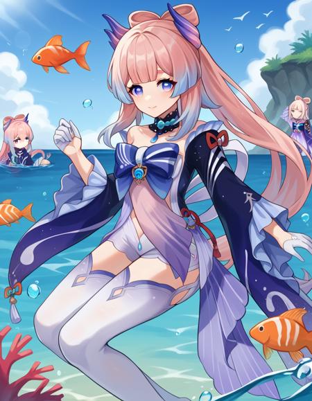 Kokomi Sangonomiya (珊瑚宮心海) (珊瑚宫心海) - Genshin Impact (原神)