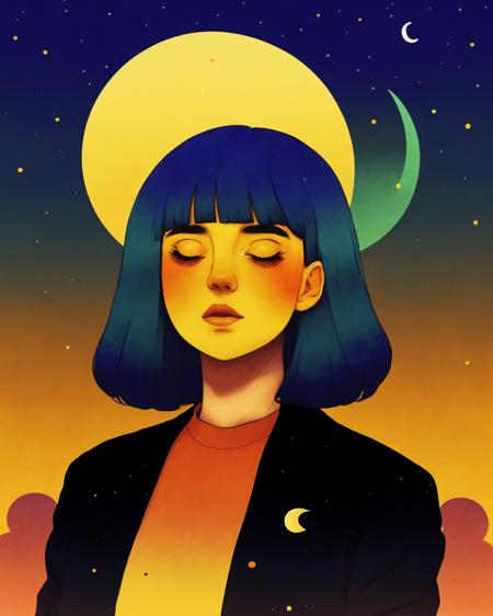 Graphic portrait