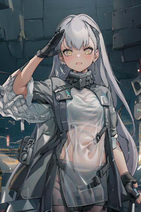 Girls' Frontline-Tololo / AK-alfa  (With multires noise version)