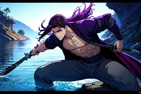 Jin So-Han from A Dance of Swords in the Night (Manhwa)