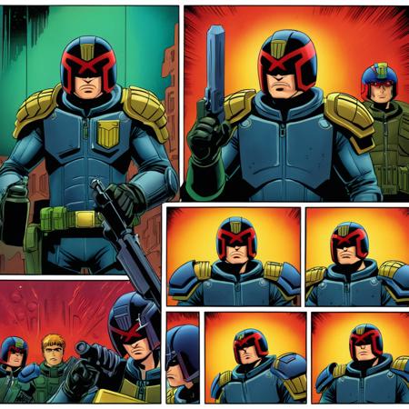 Comic Book Page style XL + F1D