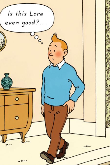 Tintin comic style版本v1.0 (ID: 1102956)