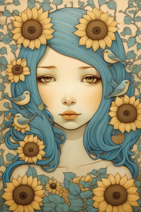 Audrey Kawasaki Style版本SD XL (ID: 153666)
